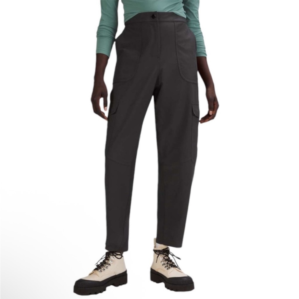 Lululemon Grey Utilitech Cargo Pocket High-Rise Pant | Size 27, 27” Inseam